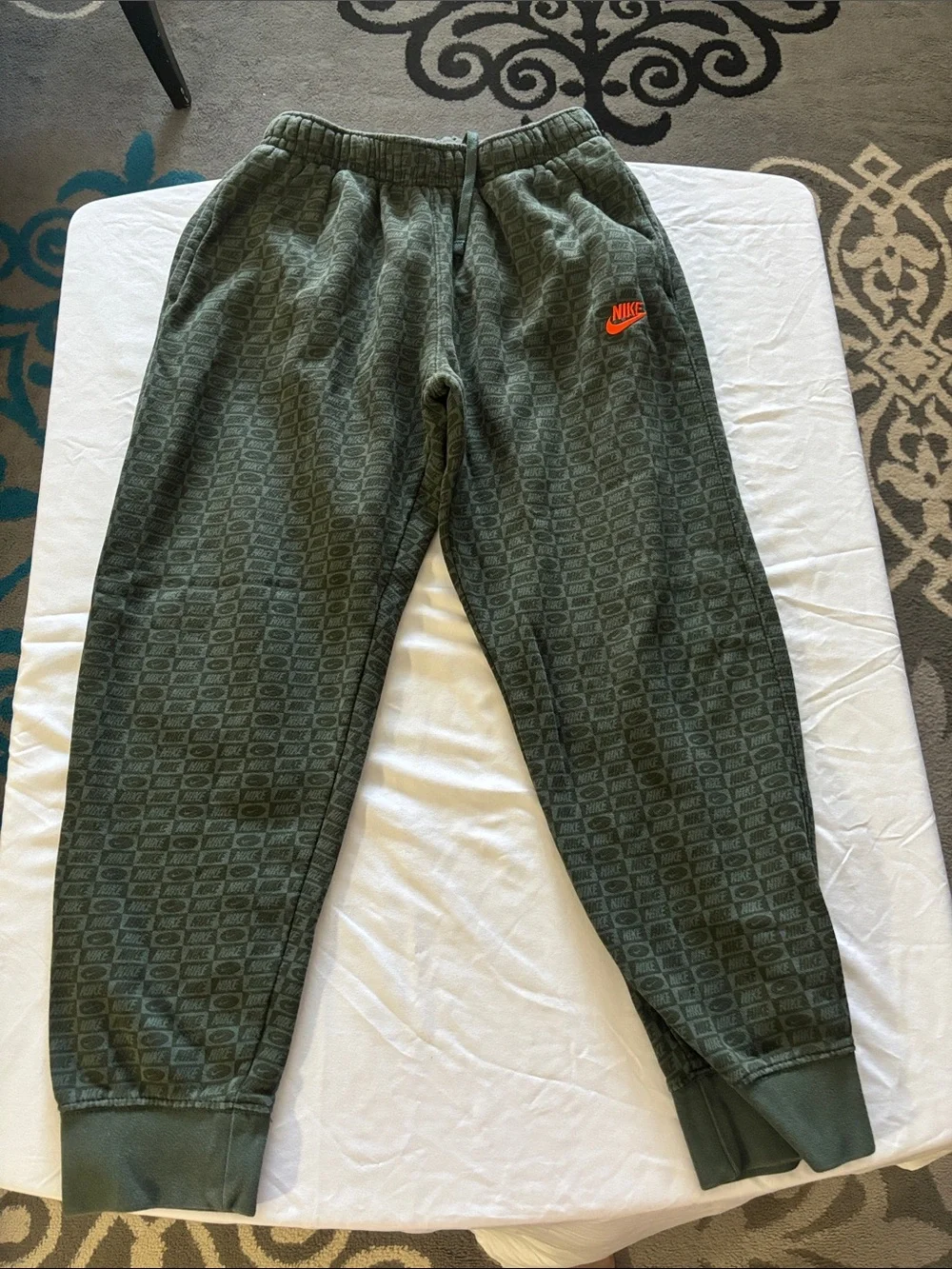 Nike Olive Green hoodie and Joggers